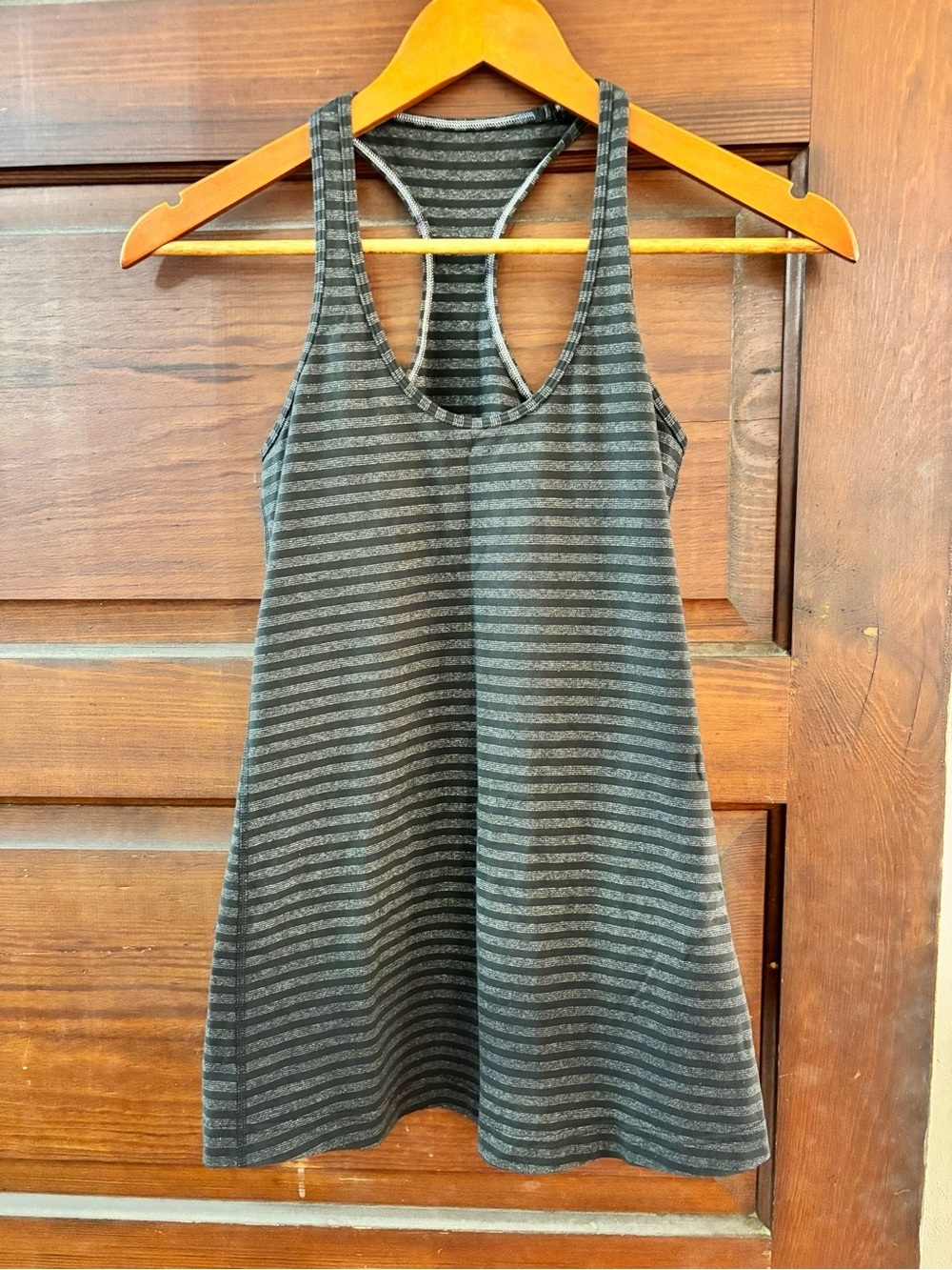 Lululemon Cool Racerback II in Black Stripe - Picture 4 of 7